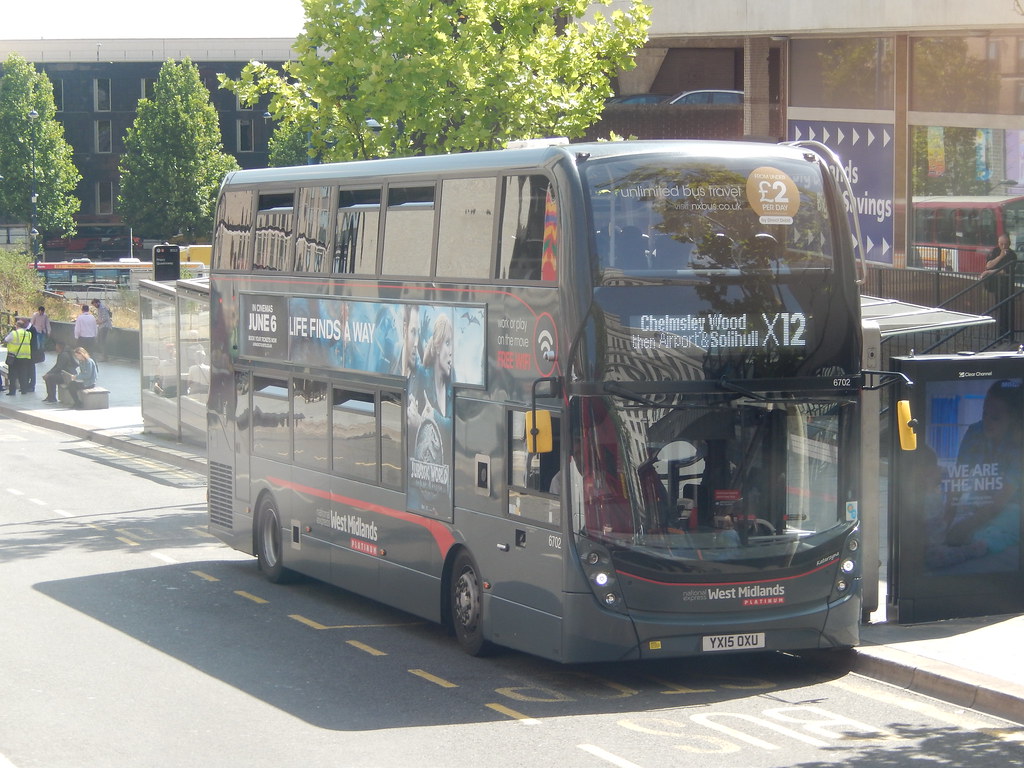 YX15OXU National Express West Midlands Platinum X12 6702 Flickr