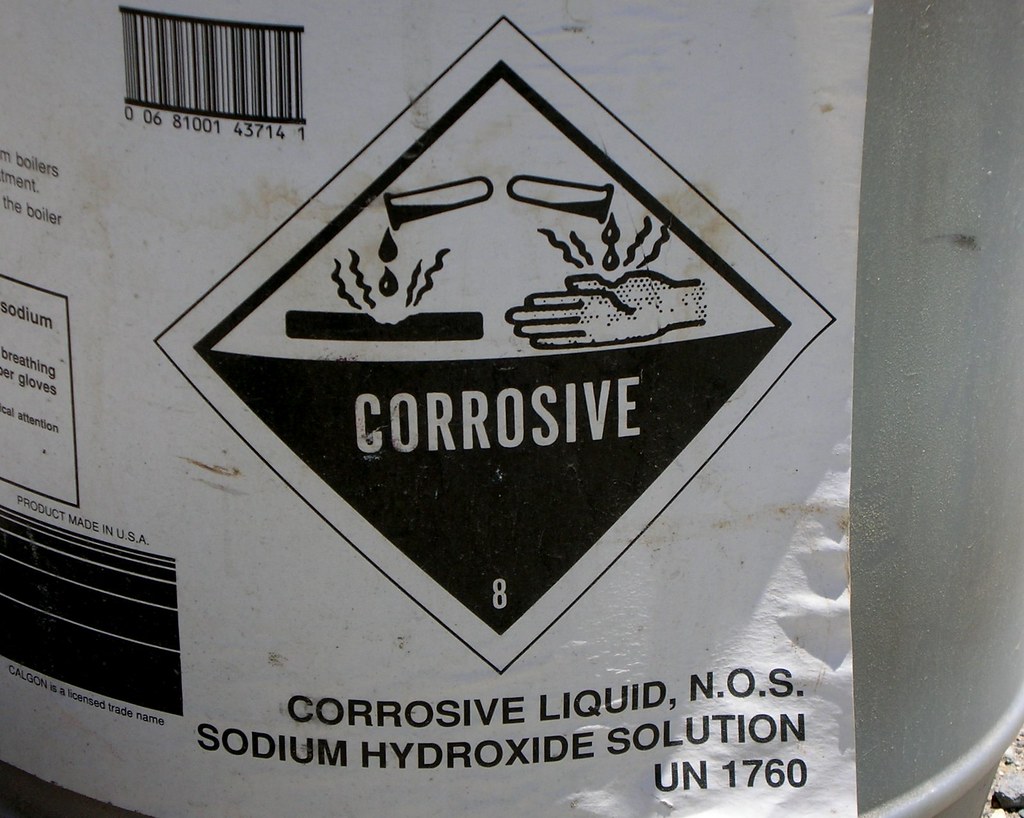 Corrosive Liquid, N.O.S. You're moded and corroded and you… Flickr