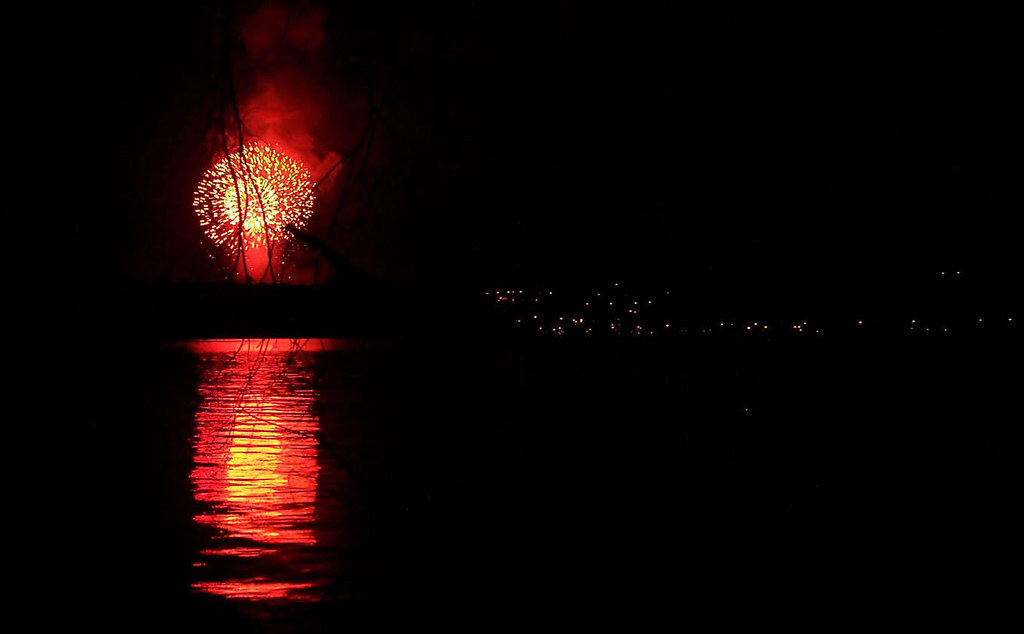 West Point fireworks Fireworks at West Point, as seen from… Flickr