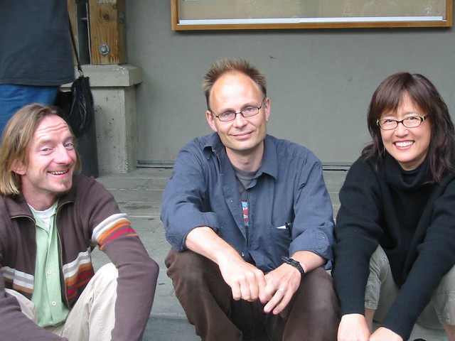 IMG_6641 Jono Lineen, Oliver Kellhammer and Ruth Ozeki (Ol… Flickr