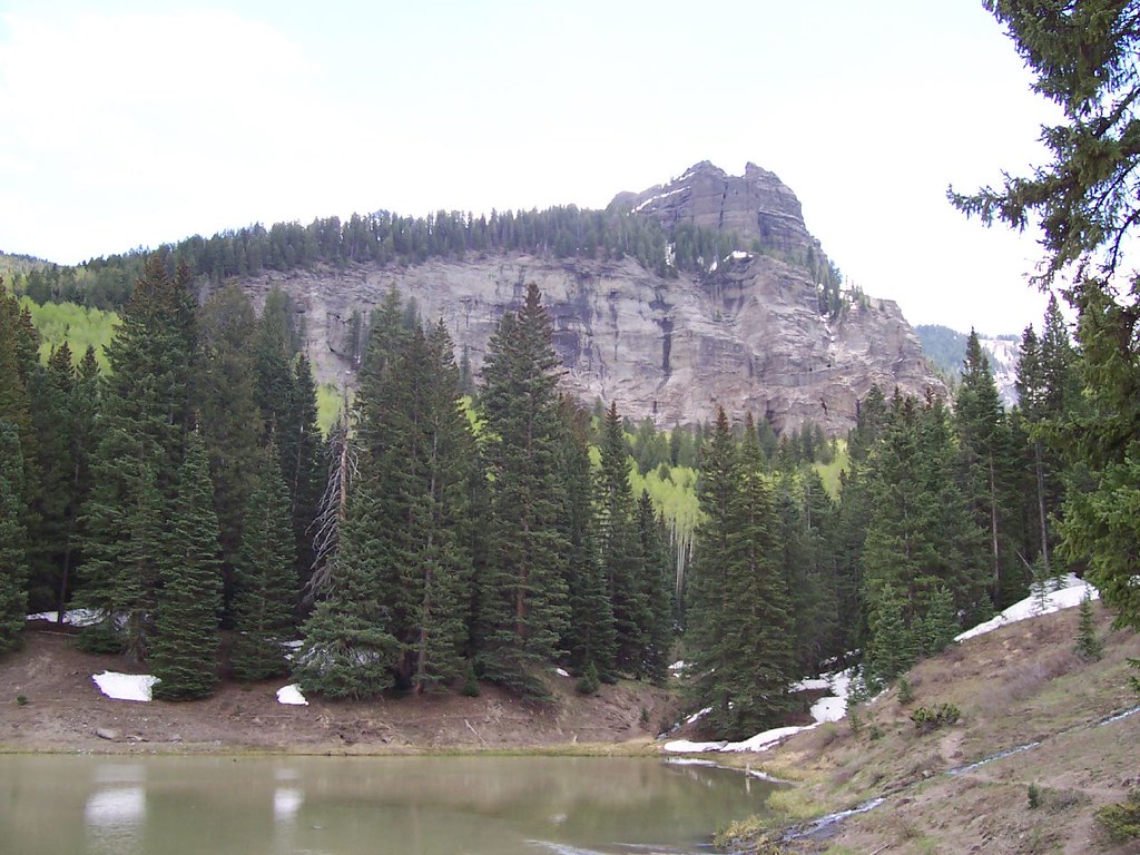 Opal Lake, Blanco Basin, Towards Chama, NM snow still on t… Flickr