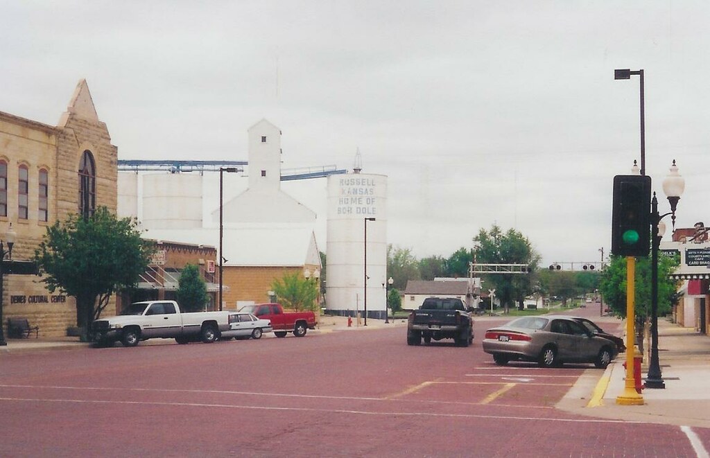 Russell, Kansas Home of Bob Dole I was stuck with two fri… Flickr