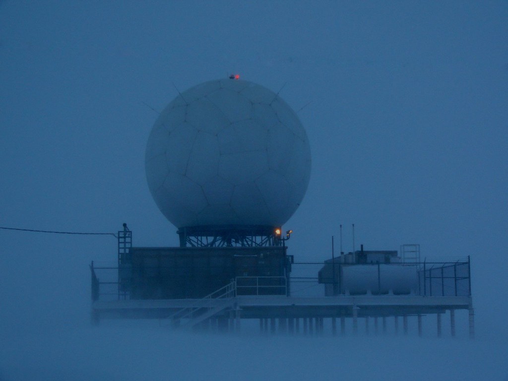 Nome Radar Dome Ben Townsend Flickr