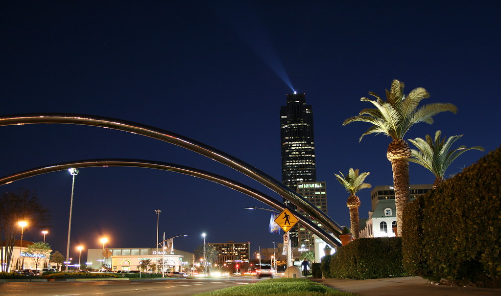 Uptown Houston at Night Uptown, AKA The Galleria. I've alw… Flickr
