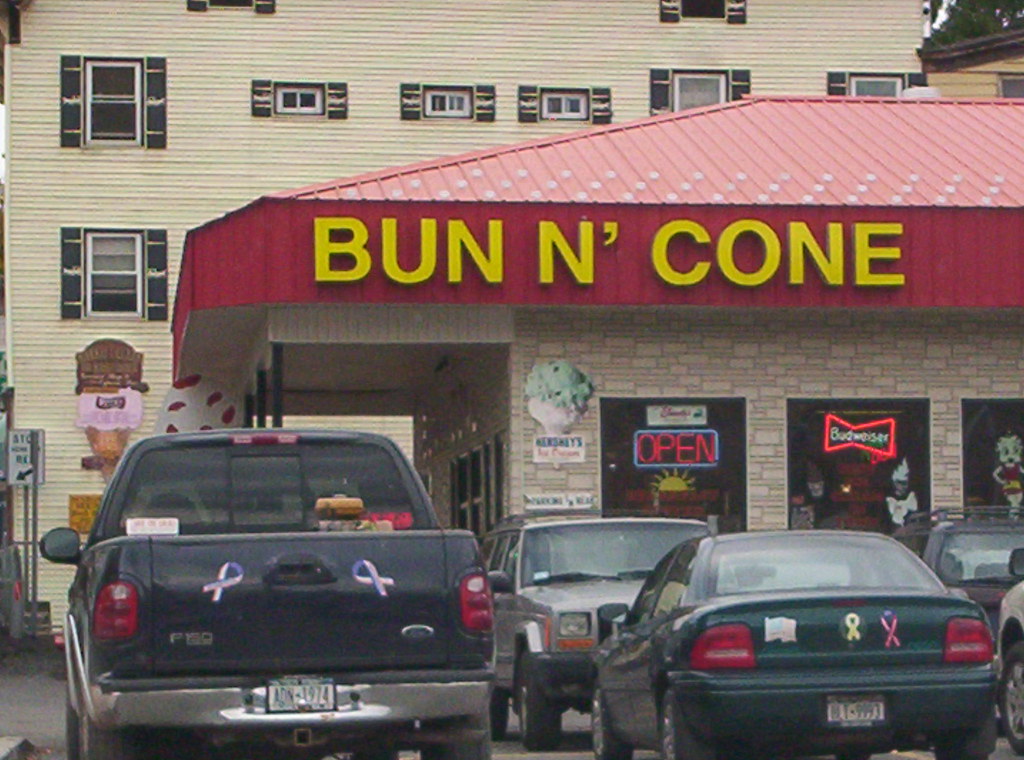 Bun N' Cone The local hang out for kids after school. Fren… Flickr