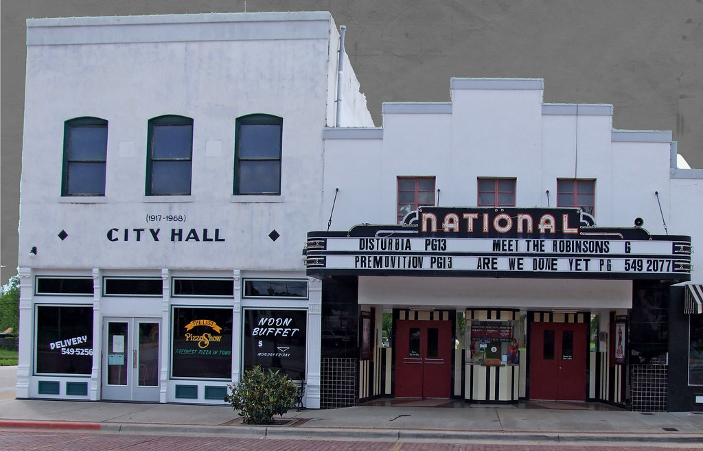 Movie house or Jail? Downtown Graham, Texas Texas Finn Flickr