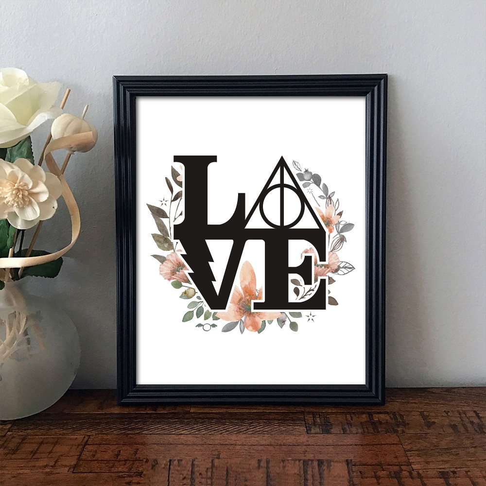 Harry Potter Poster Wall Decor Gift 8x10 Unframed Art Pr… Flickr
