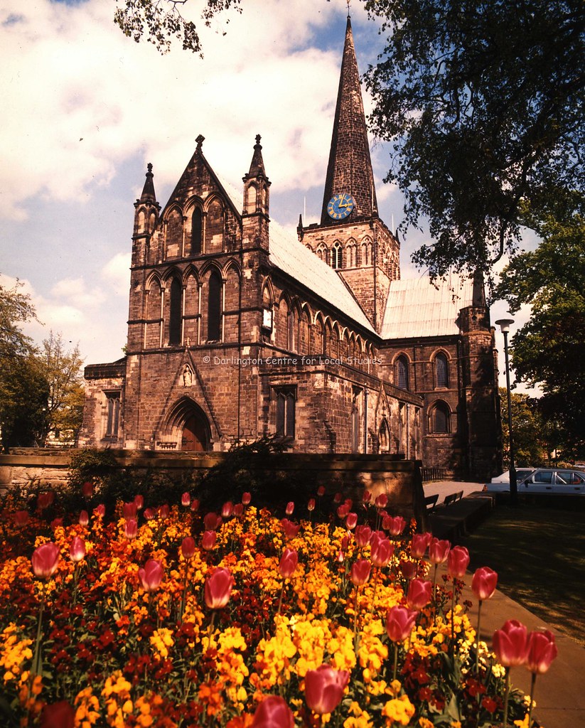 Darlington, St Cuthbert's Church Image from the Darlington… Flickr