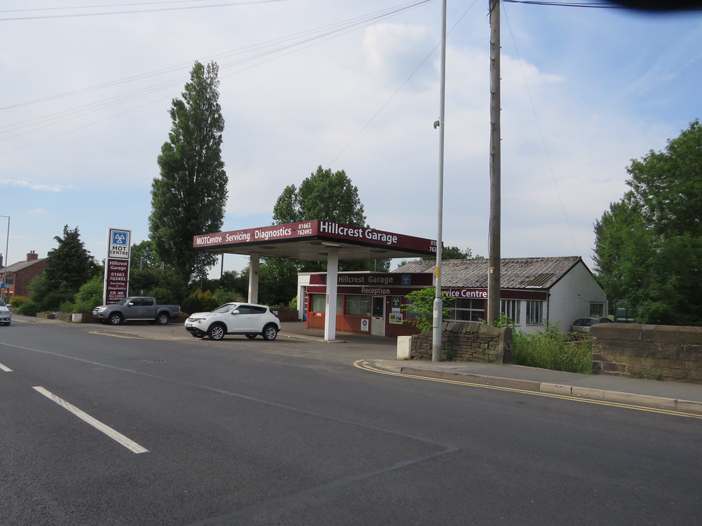 Ex Texaco Hillcrest Garage, High Lane, Stockport, Greate… Flickr