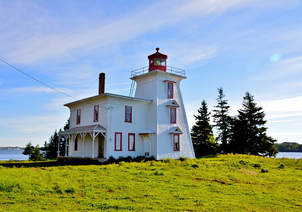 Blockhouse Point Lighthouse, Rocky Point, PEI Excerpt from… Flickr