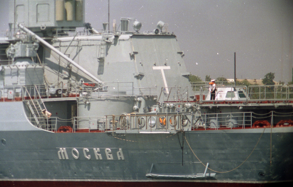 Russian guided missile cruiser Moskva (ex Slava) Sevastopo… Flickr