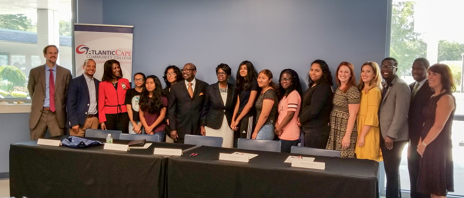Early College High School Signing with Pleasantville School District