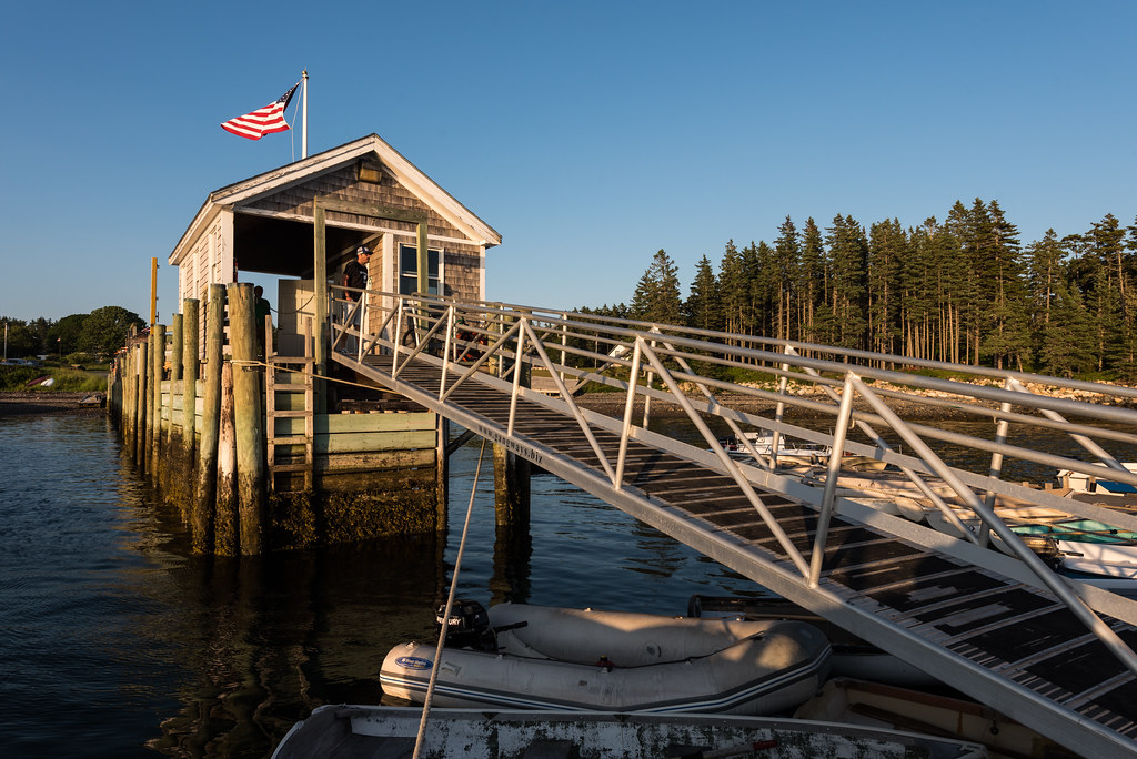 Maine Boat House I have lots of beautiful sunrise and suns… Flickr