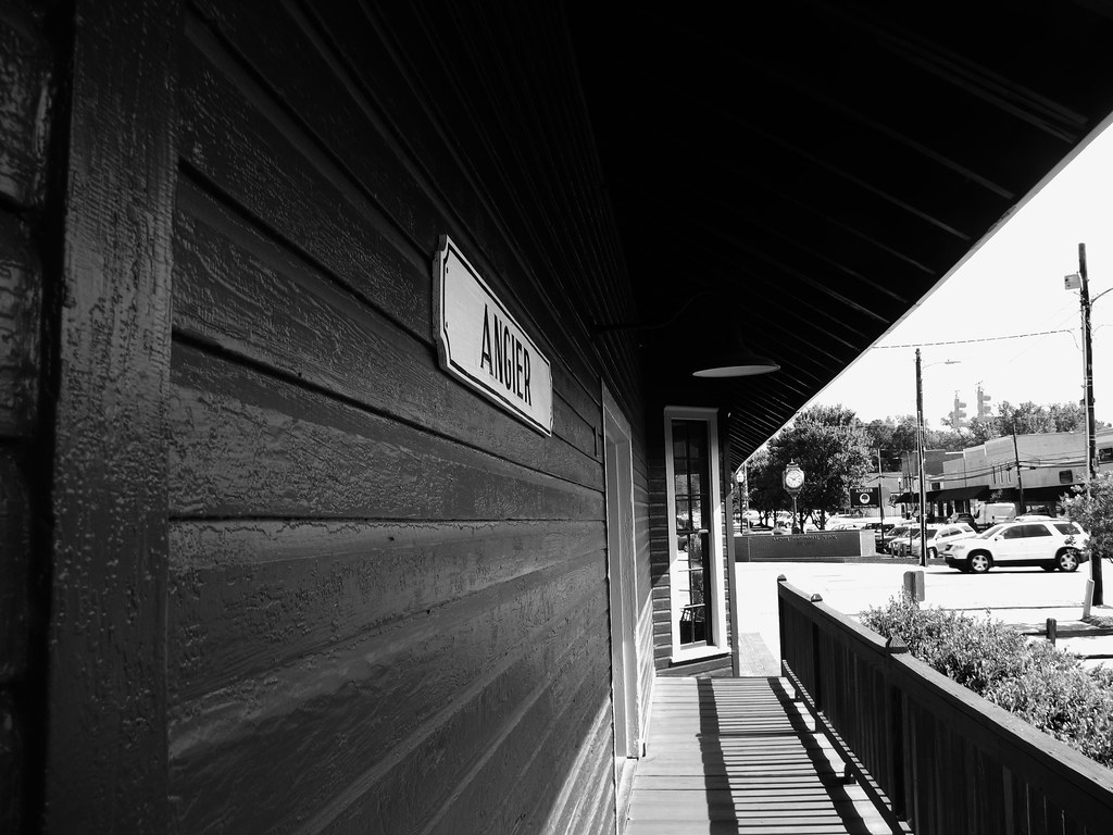 Angier Depot The railroad depot in Angier, North Carolina … Flickr