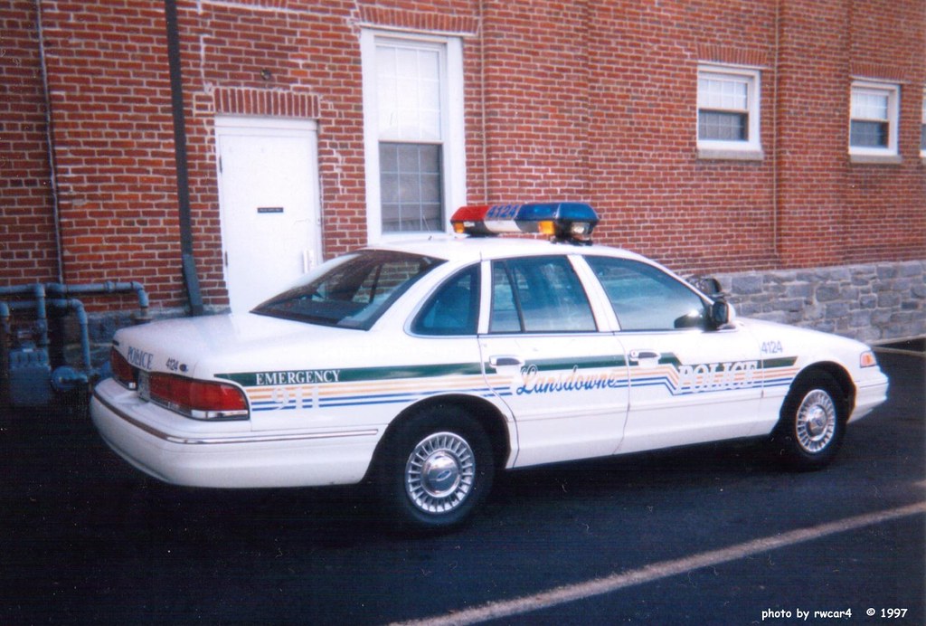 Lansdowne PA Police Ford Crown Victoria (1997 photo ) Flickr