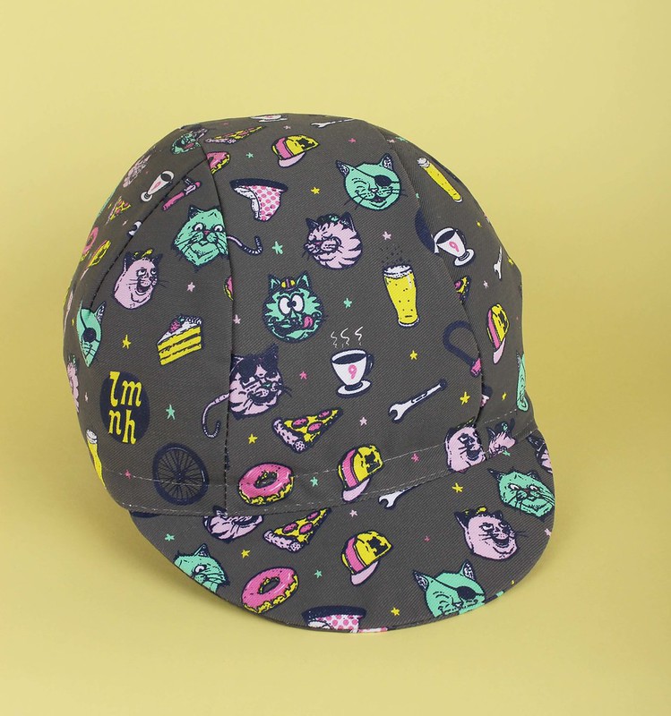 Cat Squad Cycling Cap Bob Motown and Look mum no hands! Flickr