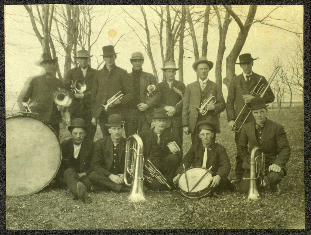 PH1986.30.19 Kiron City Band. Kiron, Iowa. ca1906. Andy Wa… Flickr