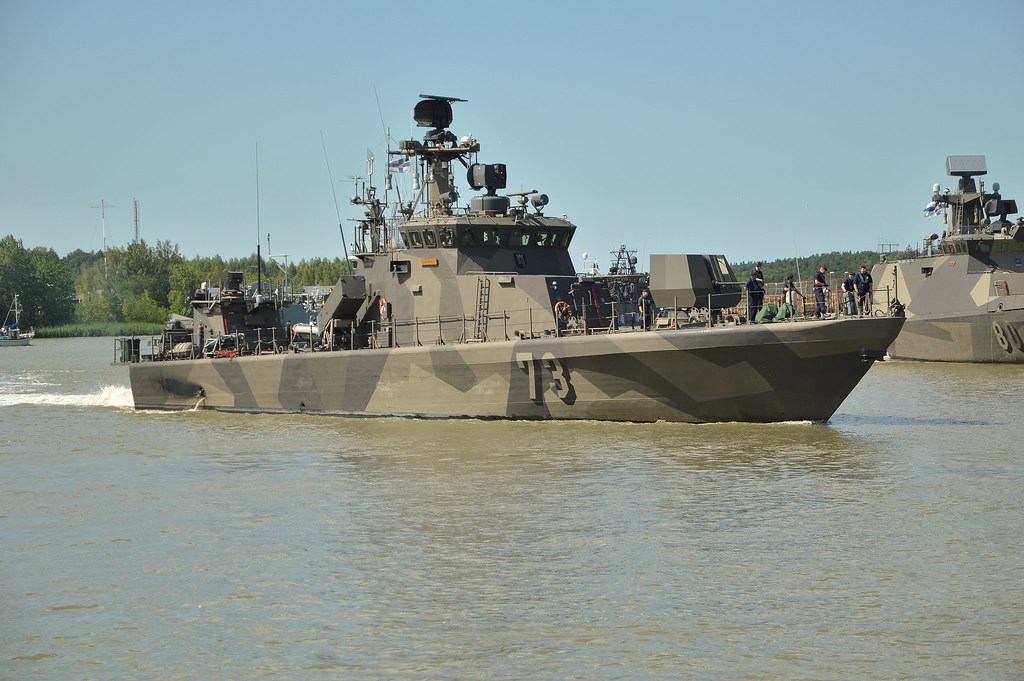 FNS NAANTALI 73 (FI) The Raumaclass missile boats. Finnis… Flickr