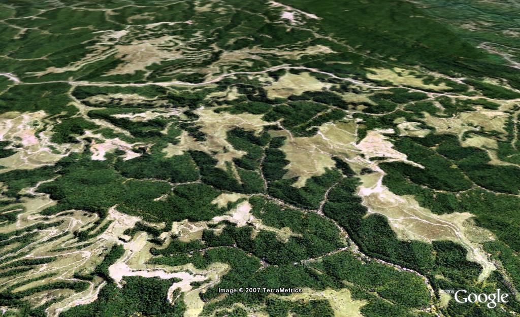 McRoberts Kentucky 2004 Satellite image of Mountain near M… Flickr