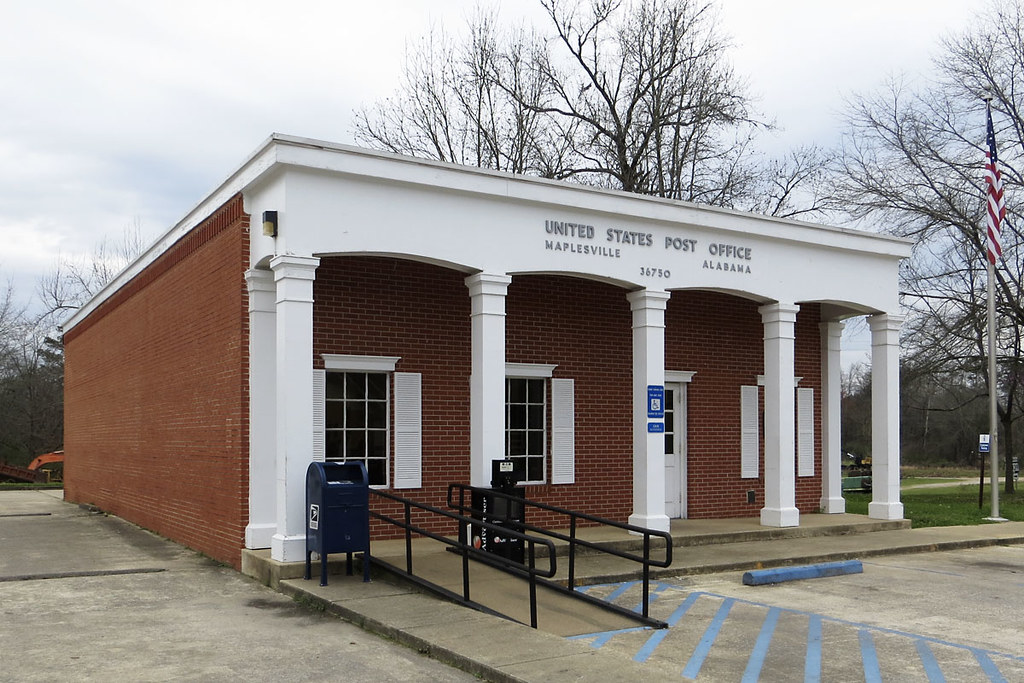 Maplesville, AL post office Chilton County. Photo by J W H… Flickr