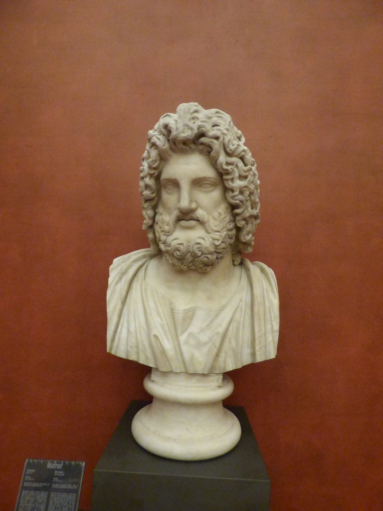 The Uffizi Gallery, Florence bust Head of Zeus Flickr