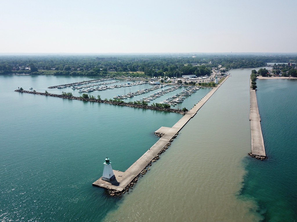 Port Dalhousie / St. Catharines from the air St. Catharine… Flickr