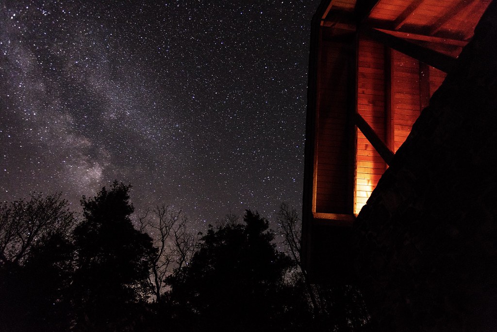 Milky Way in Little Switzerland Chalet Switz Beautiful vi… Flickr