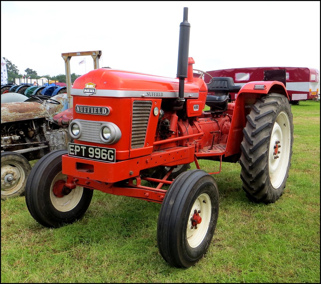1969 Nuffield 4/65 tractor. Stoke Row Steam Rally 2018. Norfolkboy1