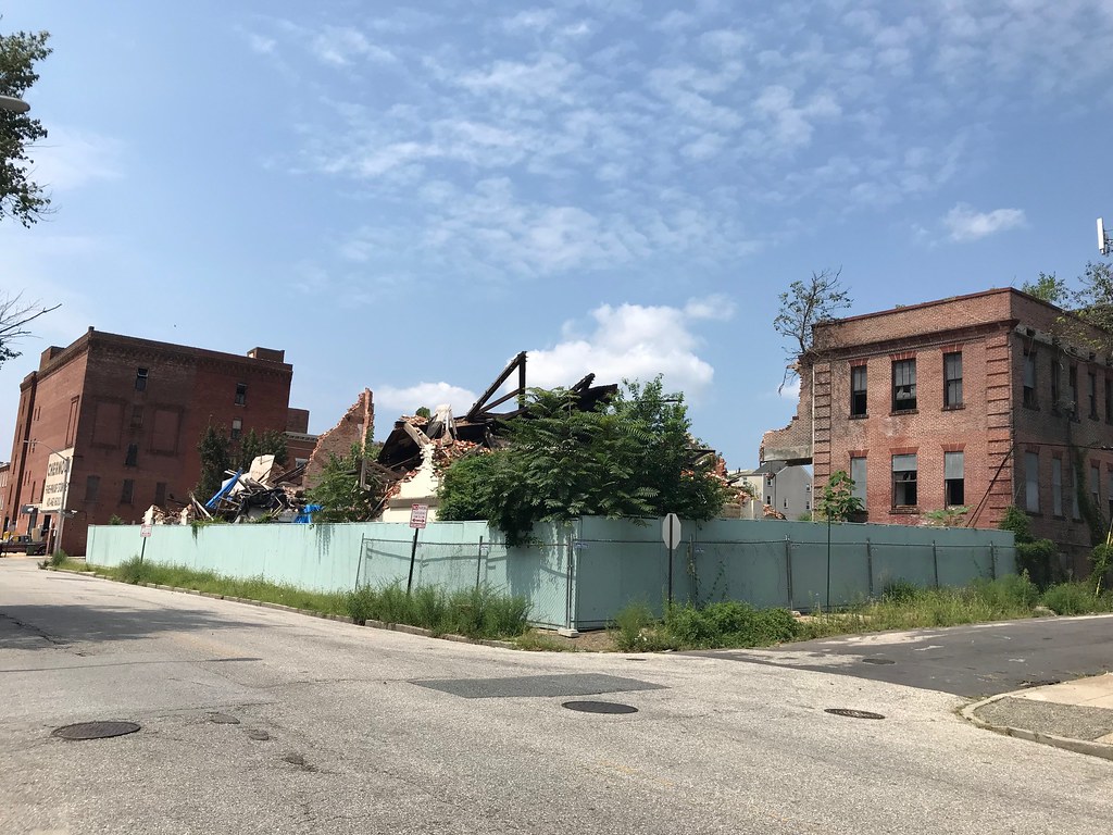 Demolition site, St. Vincent’s Infant Asylum/Carver Hall Apartments
