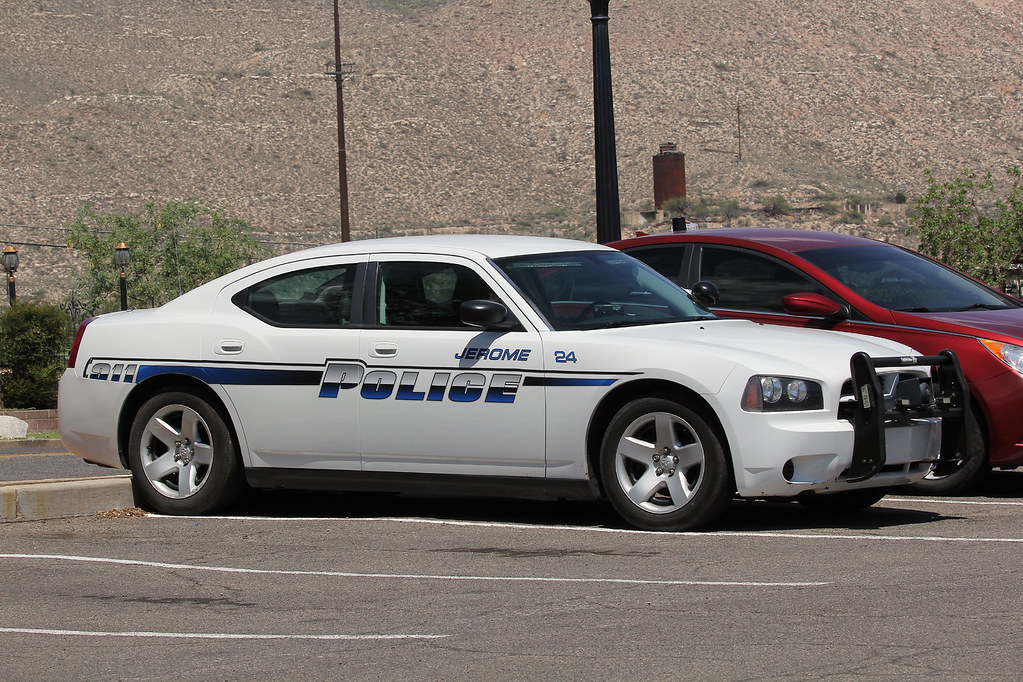 Jerome, AZ Police I drove by the Clarkdale, AZ police depa… Flickr