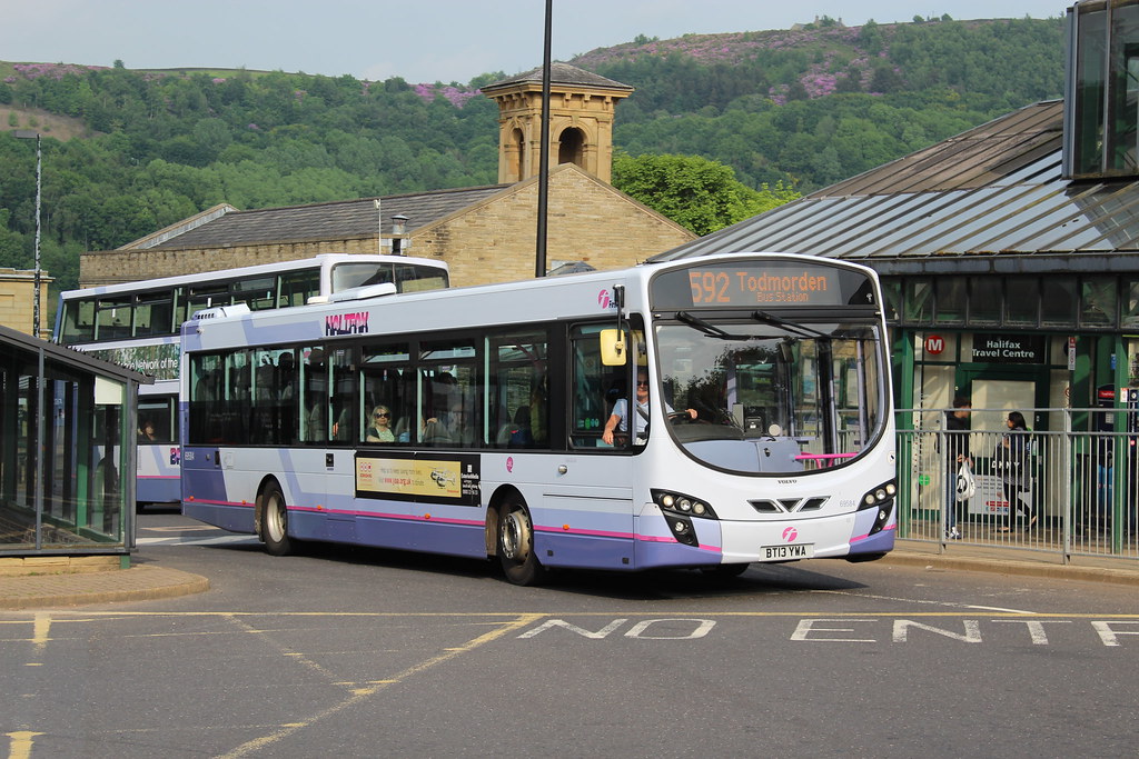 First Halifax BT13YWA 69584 First Halifax Volvo B7RLE/Wrig… Flickr