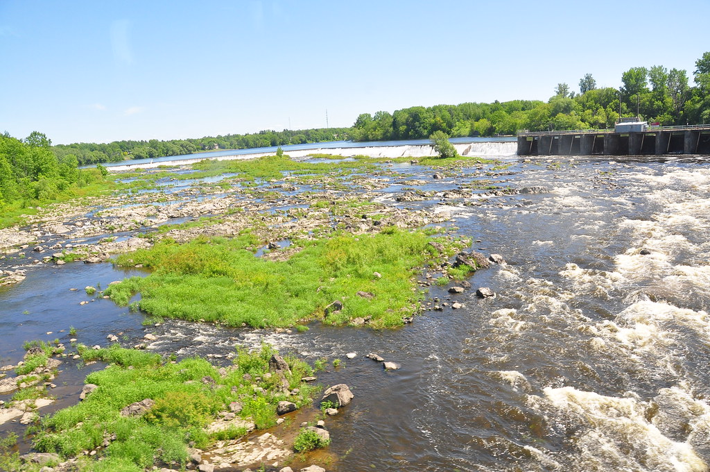 Barrage de Drummondville sur la rivière SaintFrançois Flickr