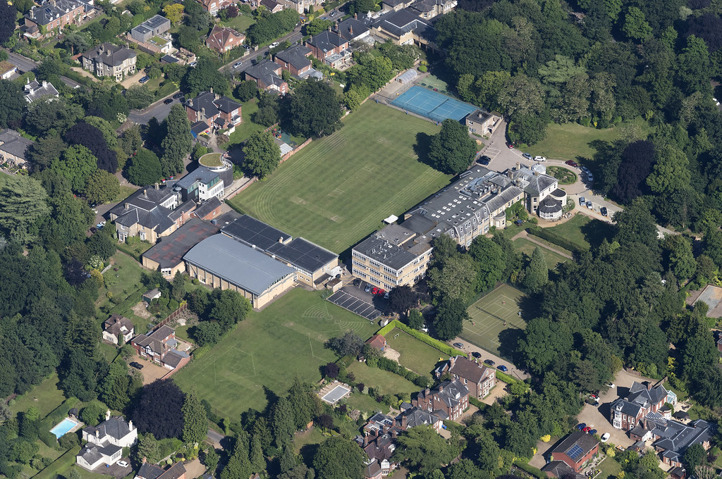 Norwich High School for Girls in Norwich aerial Norwich … Flickr