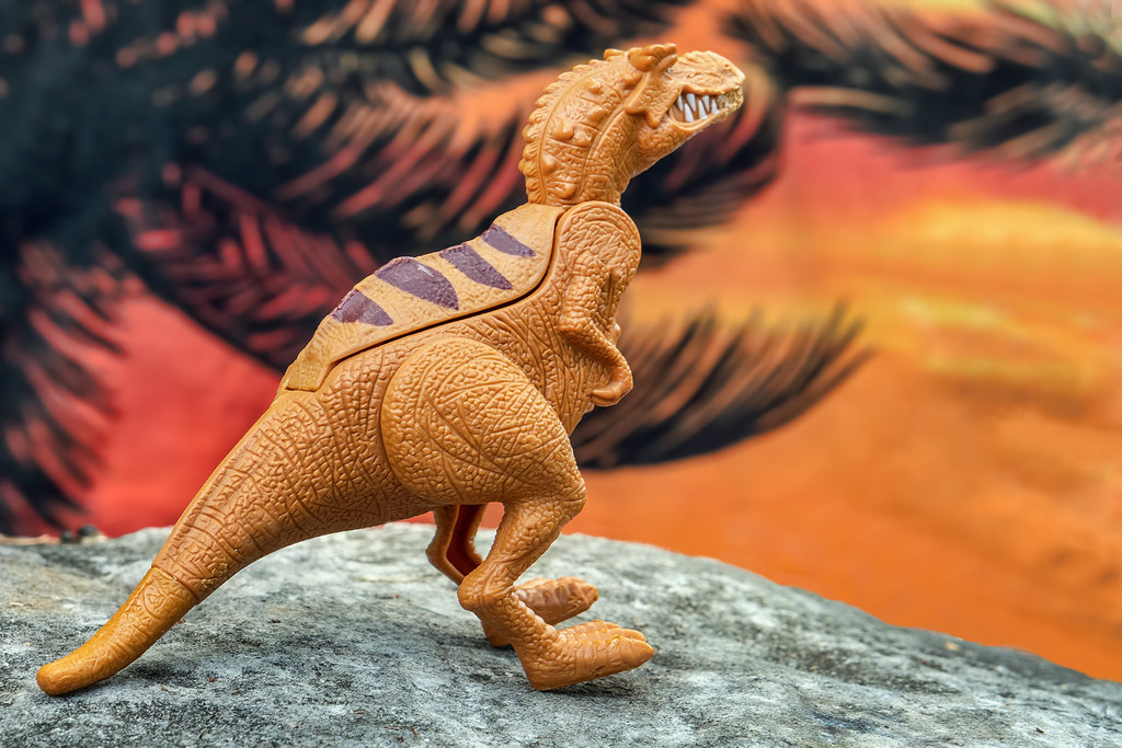 Backyard Jurassic Park At home playing with the grandkid's… Flickr