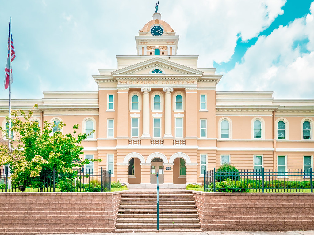 Cleburn County Courthouse Heflin, Alabama Lee Coursey Flickr