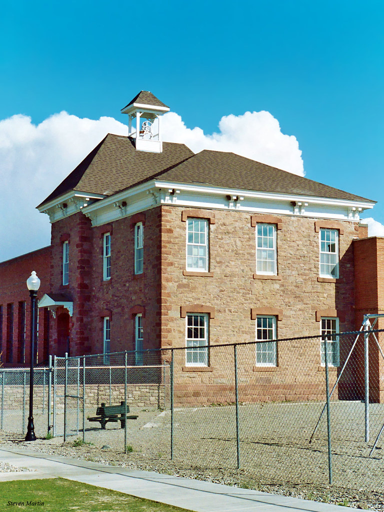School Building, Fairplay, Colorado Old Schoolhouse still … Flickr