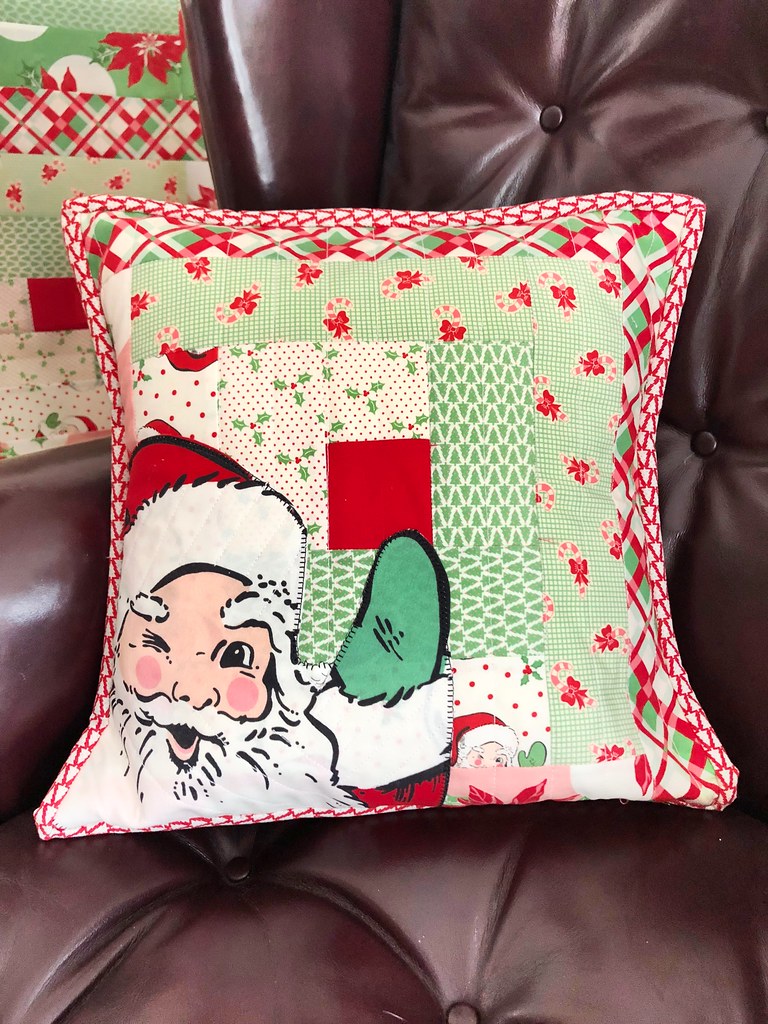 Christmas pillow. Pink for me Flickr