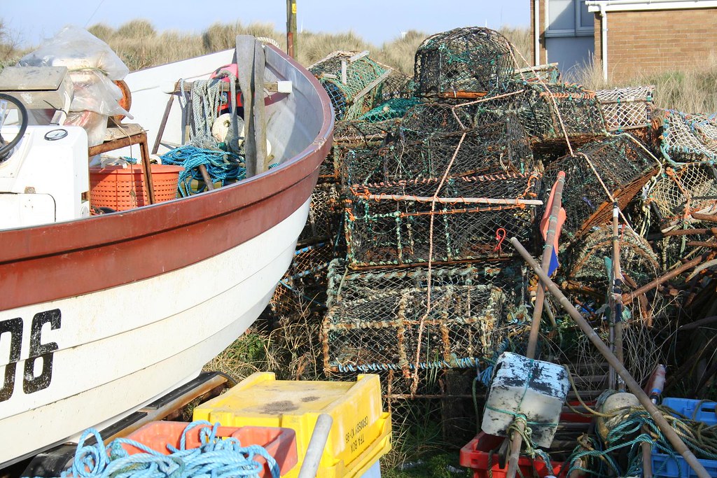 Caister, fishing Boats Norfolk .Martin. Flickr