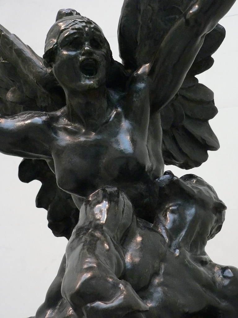 The Call to Arms by Auguste Rodin 1879 French Bronze a photo on