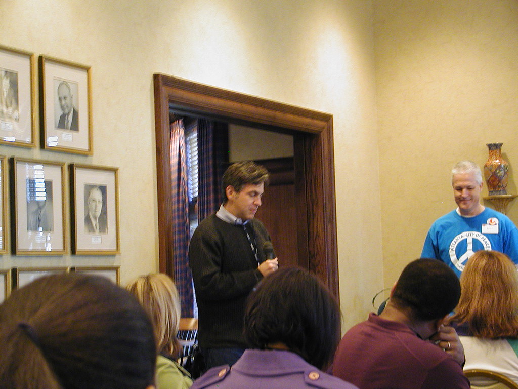 Dan Greenfield of Earthlink at Podcamp Atlanta 2007 Flickr