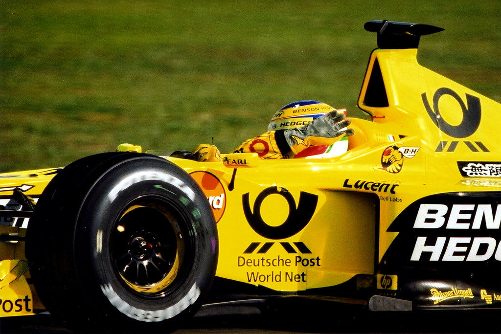 Jarno Trulli (Jordan) Jordan EJ10 Mugen Honda V10 at Silve… Flickr