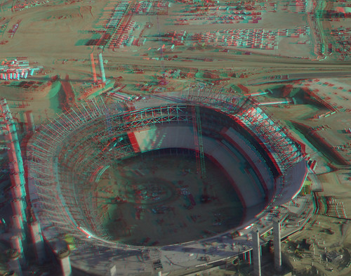 Los Angeles Stadium at Hollywood Park 3D hyperstereo redc… Flickr