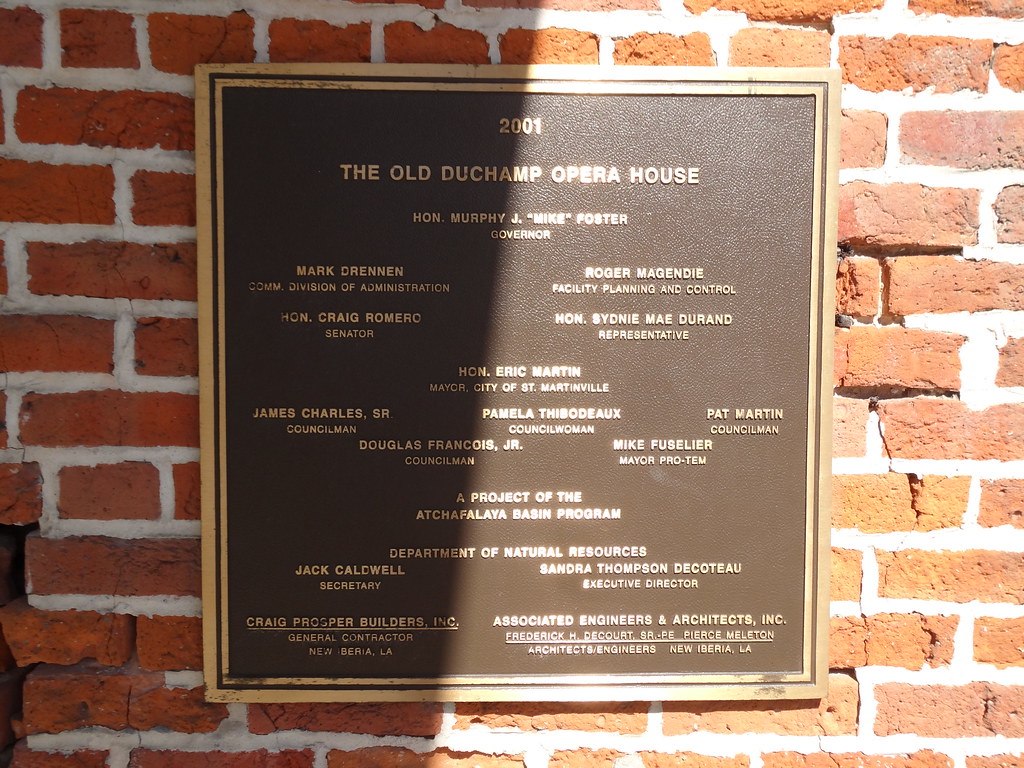 Duchamp Opera House, St. Martinville, LA2 **St. Martinvill… Flickr