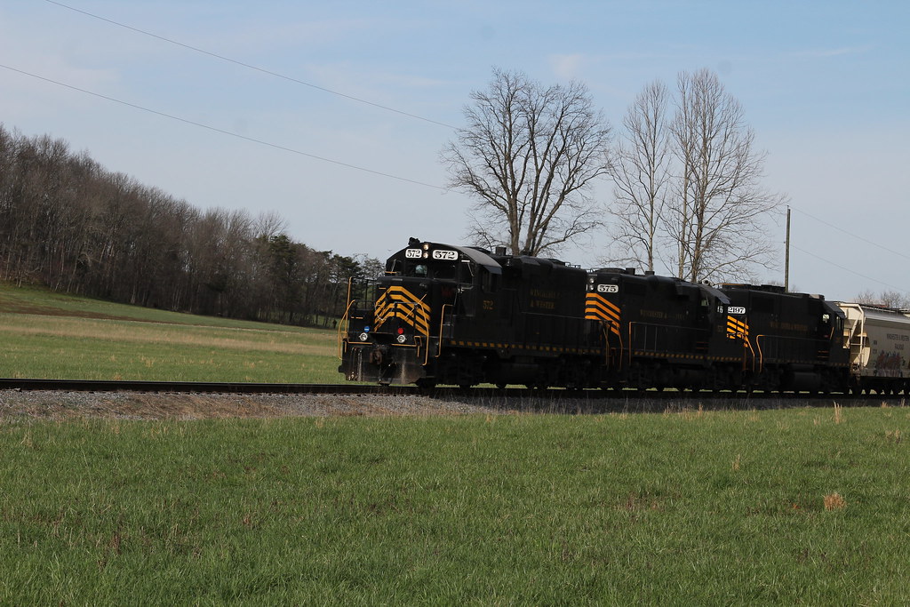 Winchester & Western Railroad Winchester and Western 572, … Flickr