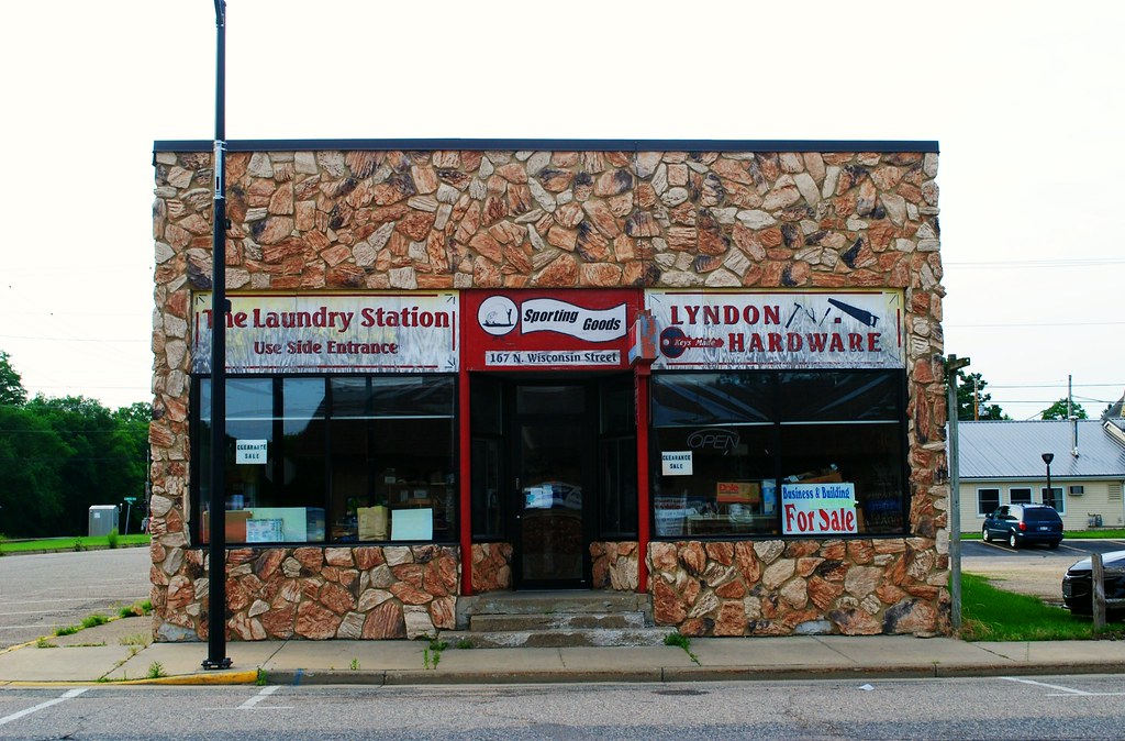 Lyndon Laundry & Hardware Lyndon Station, Wisconsin Flickr