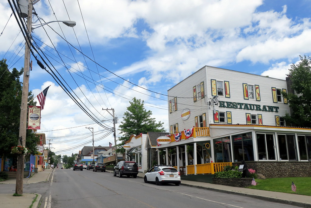 NY Tannersville Main Street a photo on Flickriver