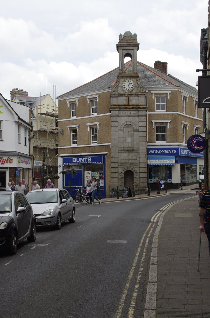 Bodmin Clock Tower and Turret House, Cornwall Built in 184… Flickr