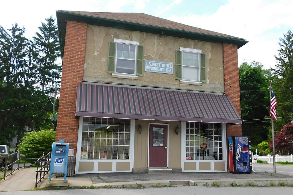 Wyoming, NY post office Wyoming County. Photo by J Emerson… Flickr