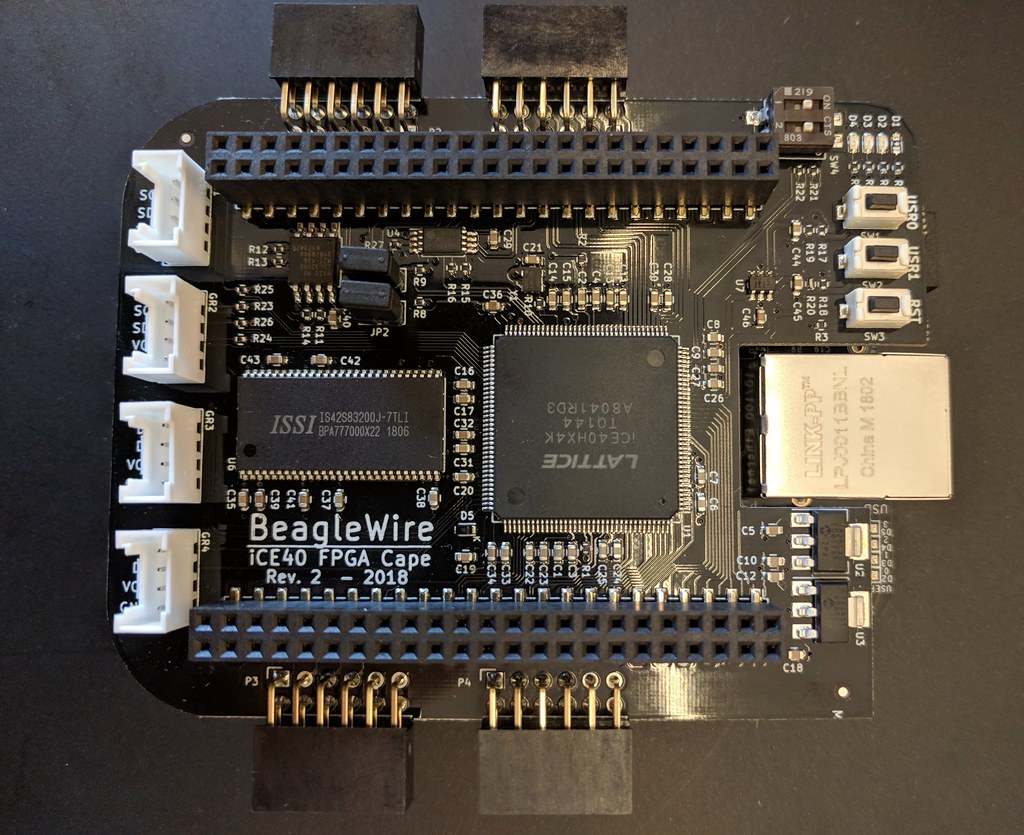 Beagle Wire FPGA cape Trammell Hudson Flickr