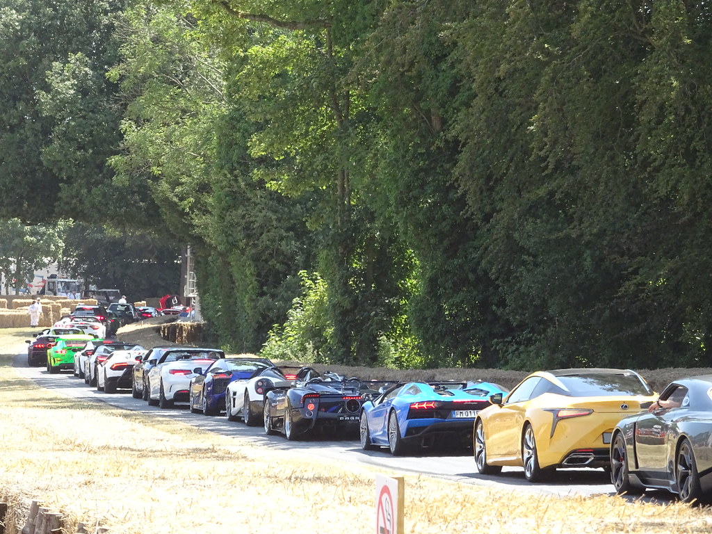 GoodWood Festival Of Speed Supercar traffic jam DartSpryte2018 Flickr